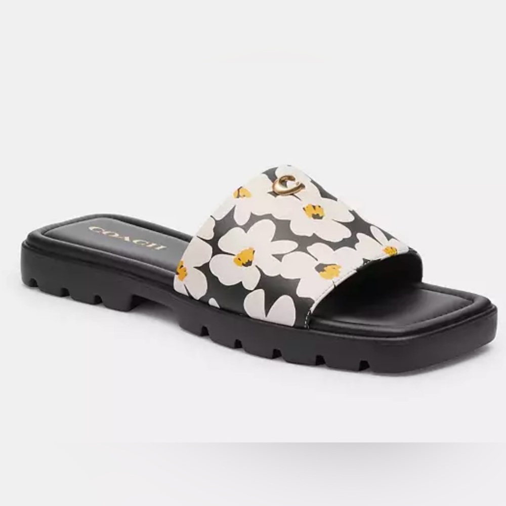 New Coach Florence Sandals - Picture 1 of 5